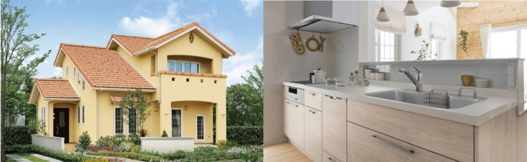 一条工務店 ブリアールの南欧風住宅外観デザイン