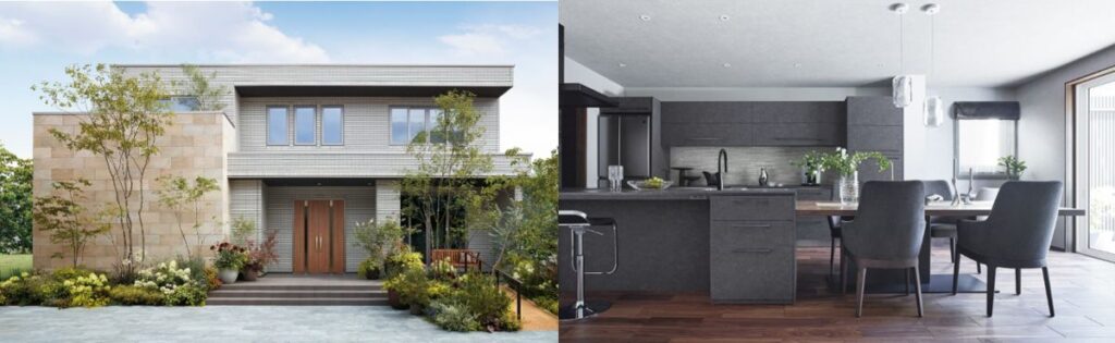 一条工務店 グラン・セゾンの外観デザイン例