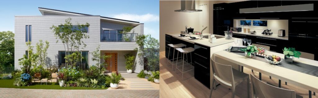 一条工務店 アイ・スマートの外観デザイン例