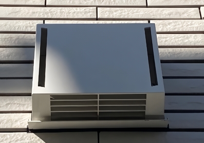 キッチン換気扇を外から見た様子