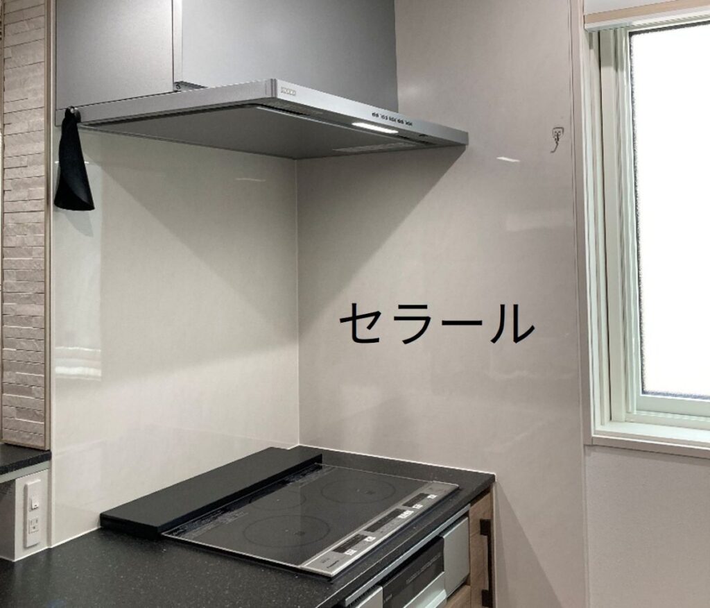 一条工務店のキッチンに施工されるセラール