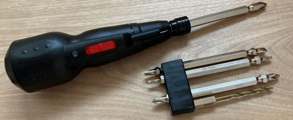 簡易的な電動ドライバー